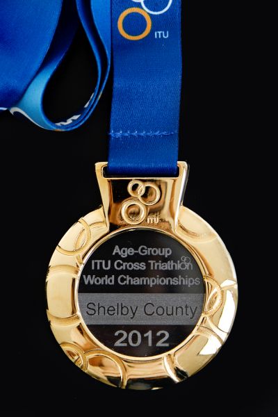 Cross Triathlon gold medal / aranyérem