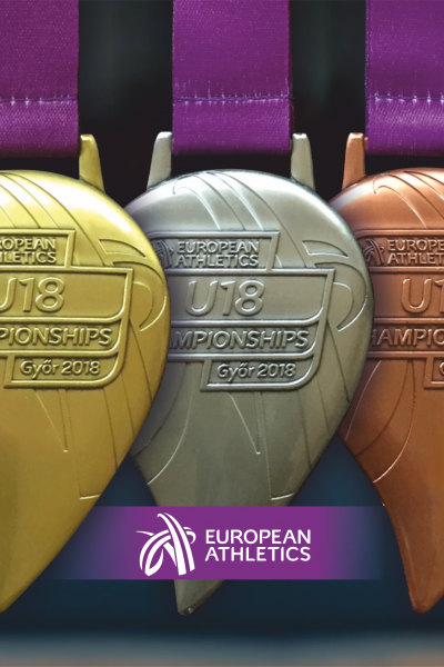 EUROPEAN ATHLETICS macy medal